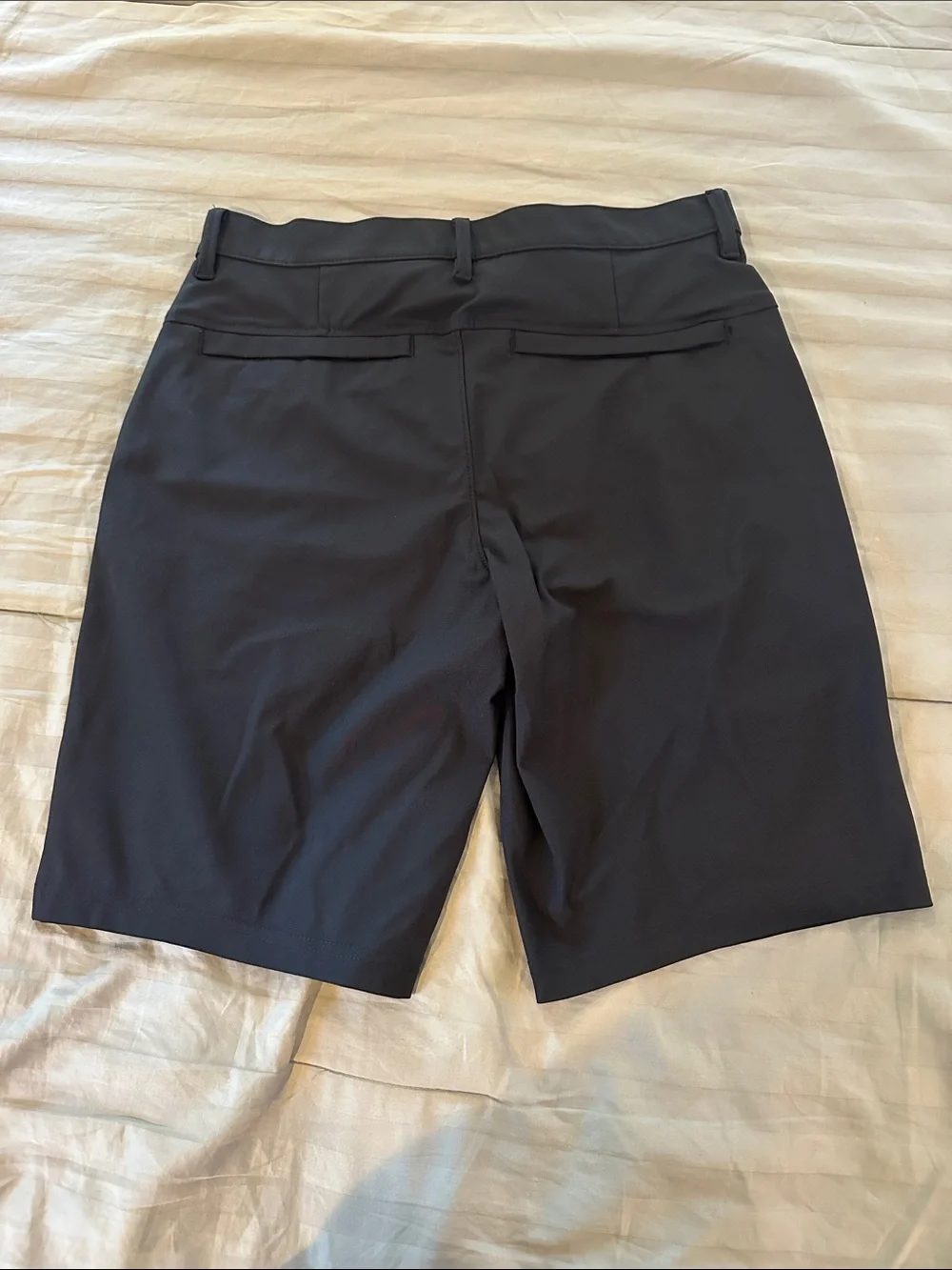 Old Navy Black Flat-Front Performance Shorts